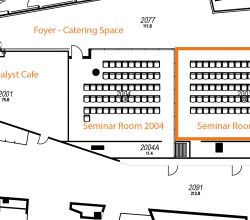 Seminar Rooms Floorplan
